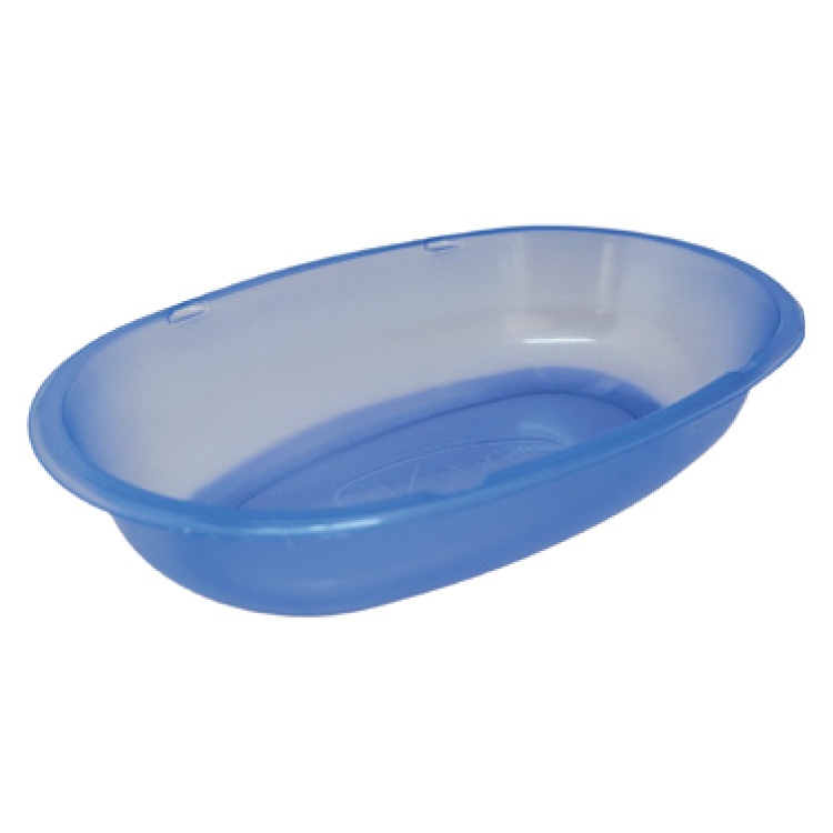 Bandeja Plástica Oval Azul (Cód 058)
